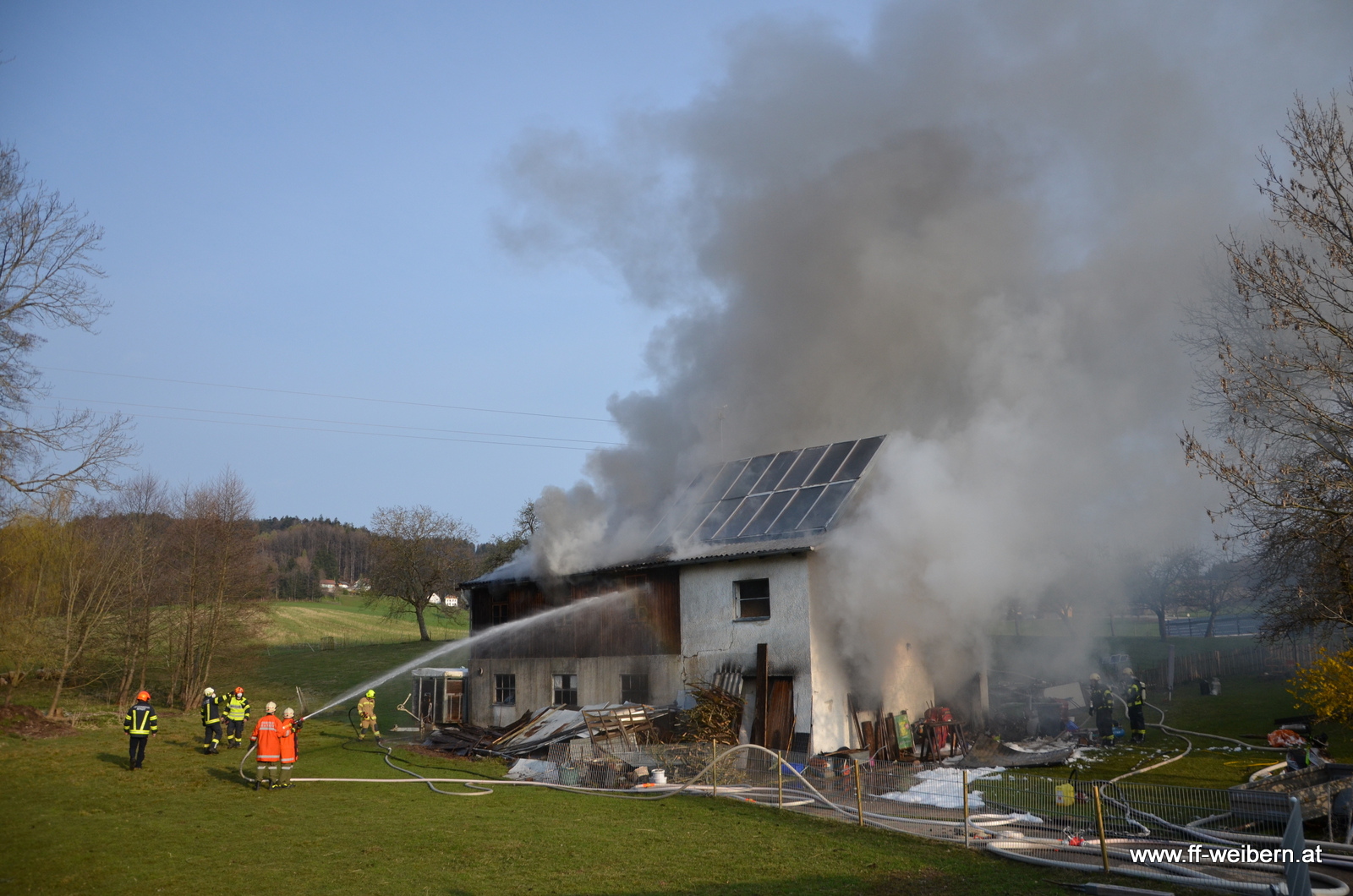 Brand Nebengebäude Geboltskirchen