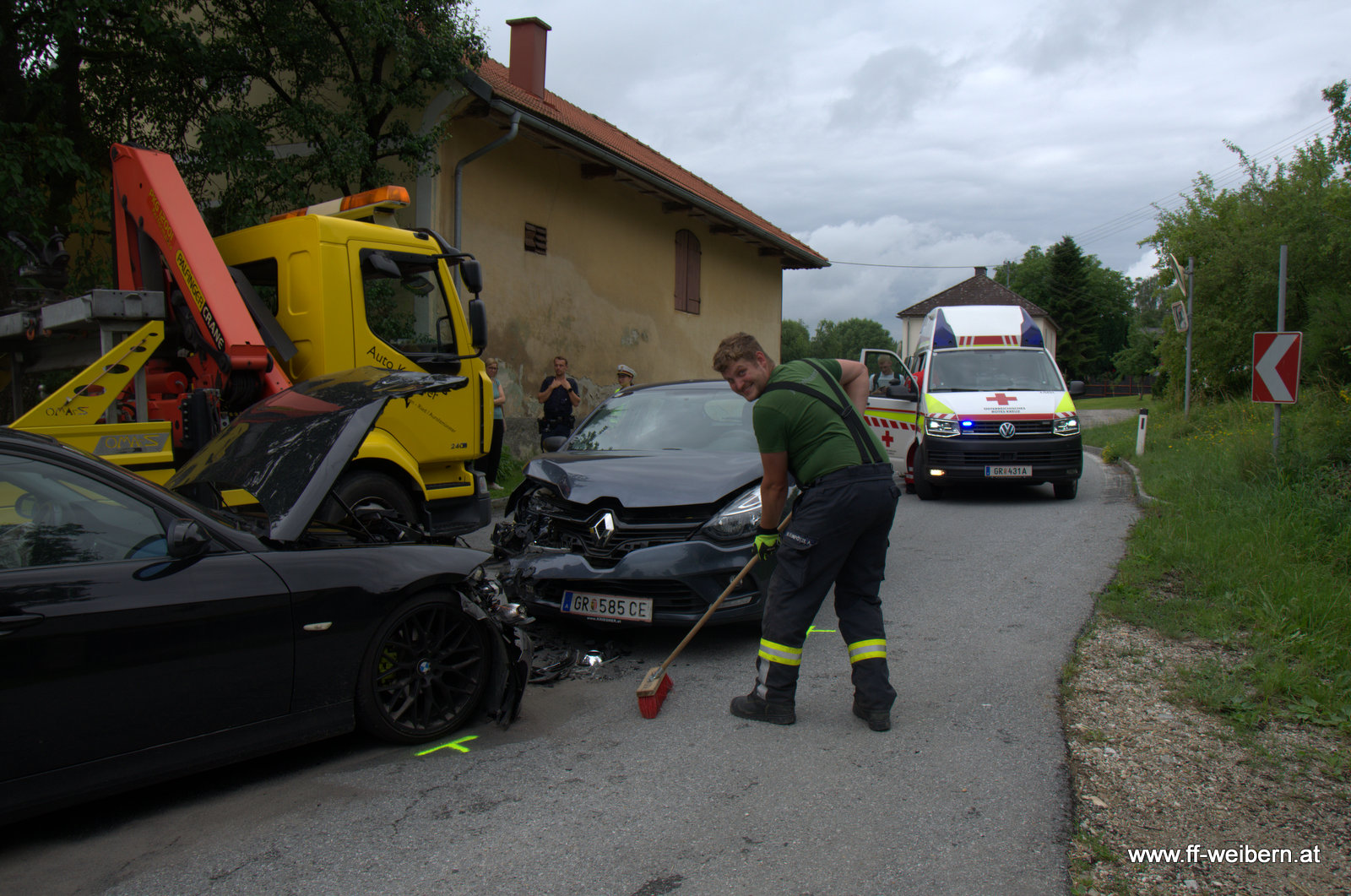 Verkehrsunfall in Untermeggenbach